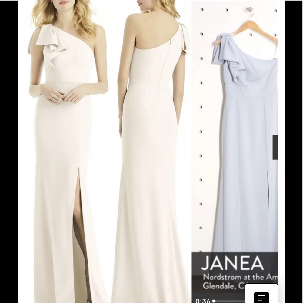 Size 4 - Ivory - Great Condition - Length altered to fit 5’4” plus 3 inch heels